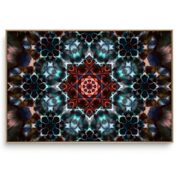 Quadro Decorativo Mandala Caleidoscópio III