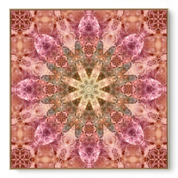 Quadro Decorativo Mandala Caleidoscópio IV