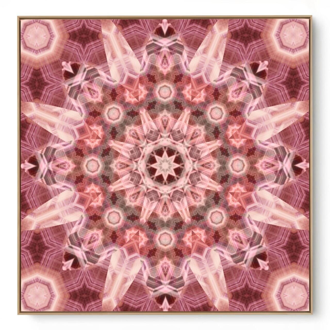 Quadro Decorativo Mandala Caleidoscópio V