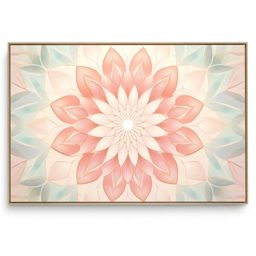 Quadro Decorativo Mandala Suave I