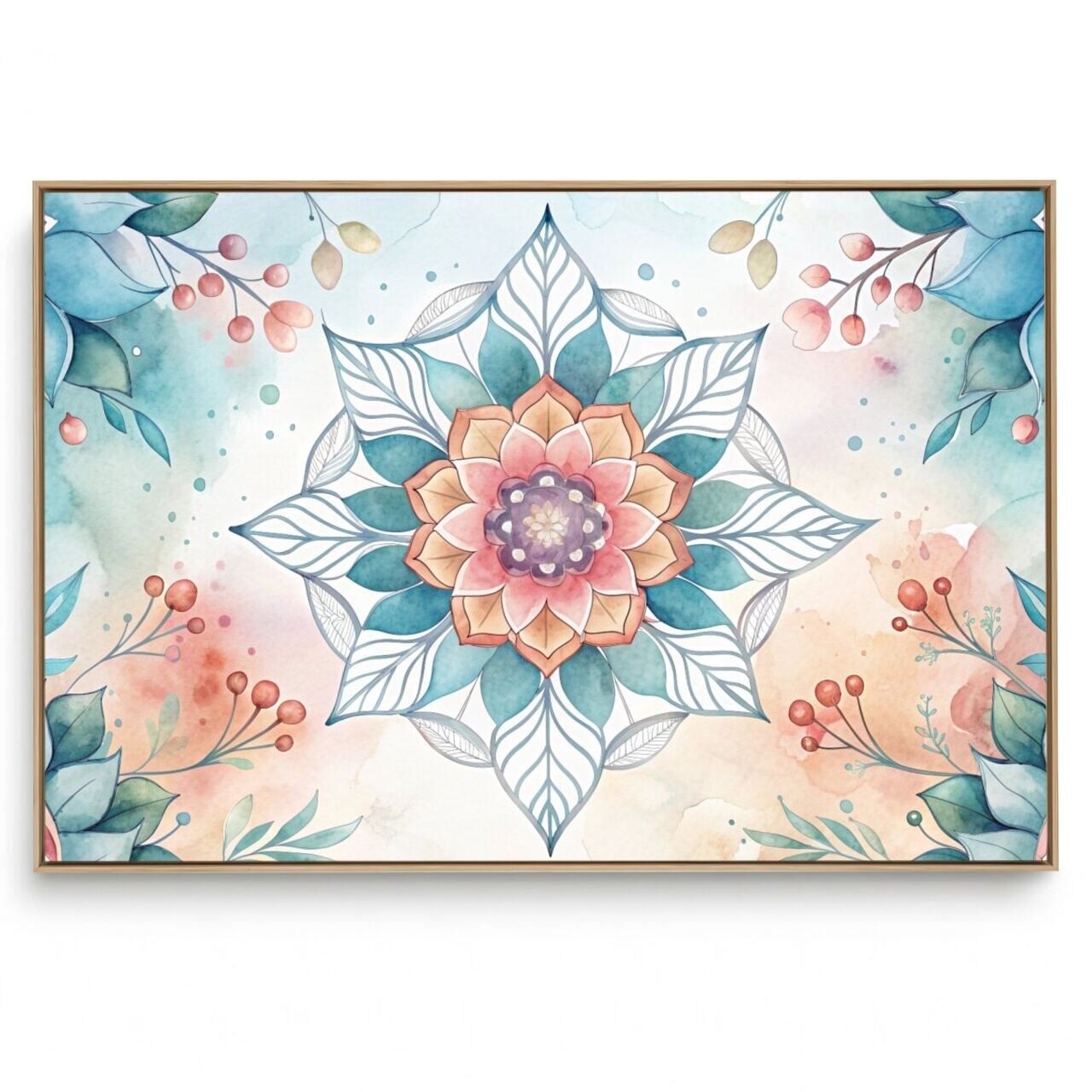 Quadro Decorativo Mandala Suave II