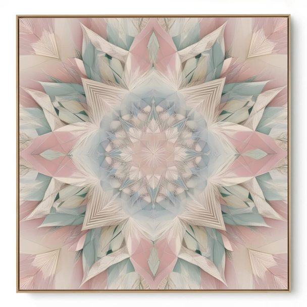 Quadro Decorativo Mandala Suave III