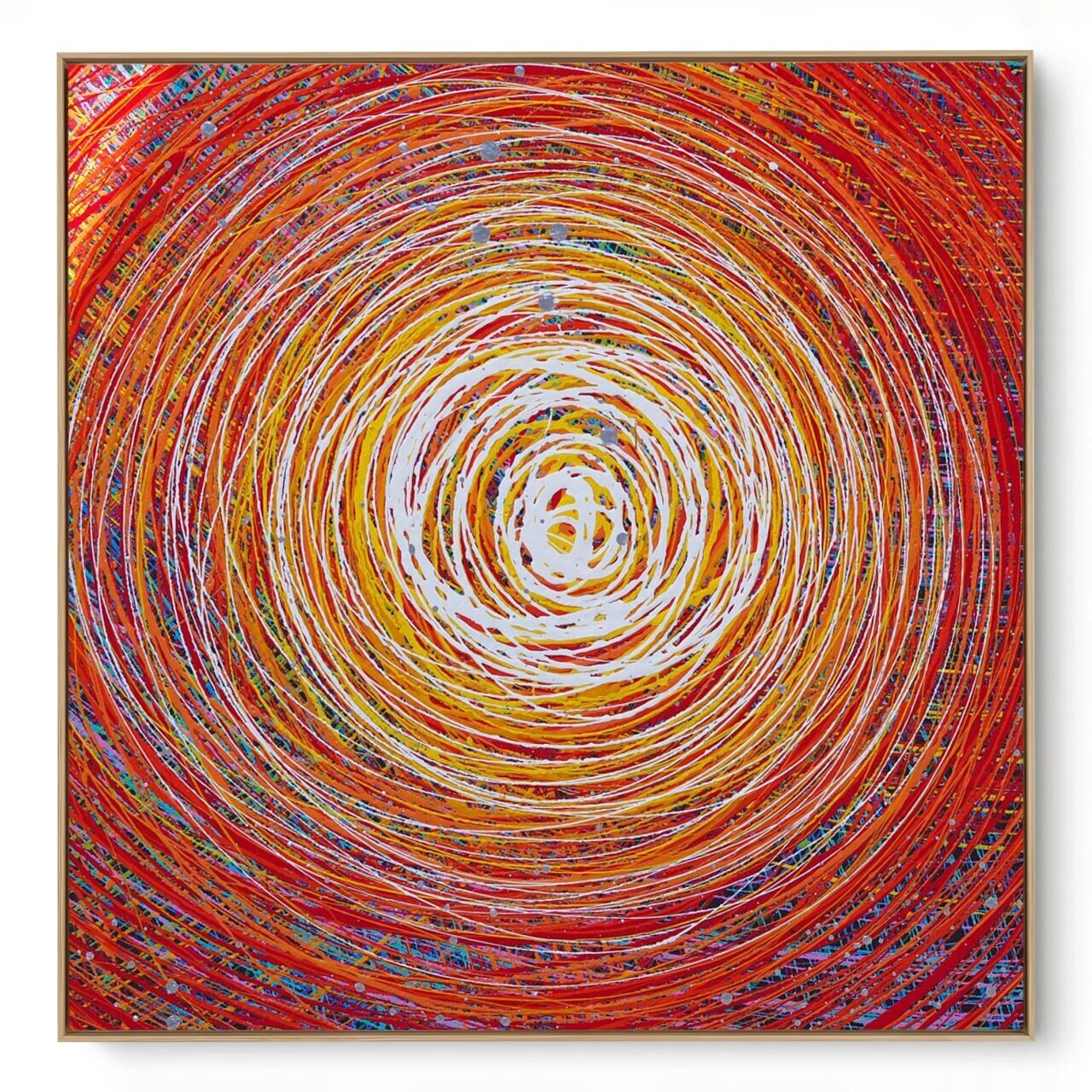 Quadro Decorativo Mandala Tinta I