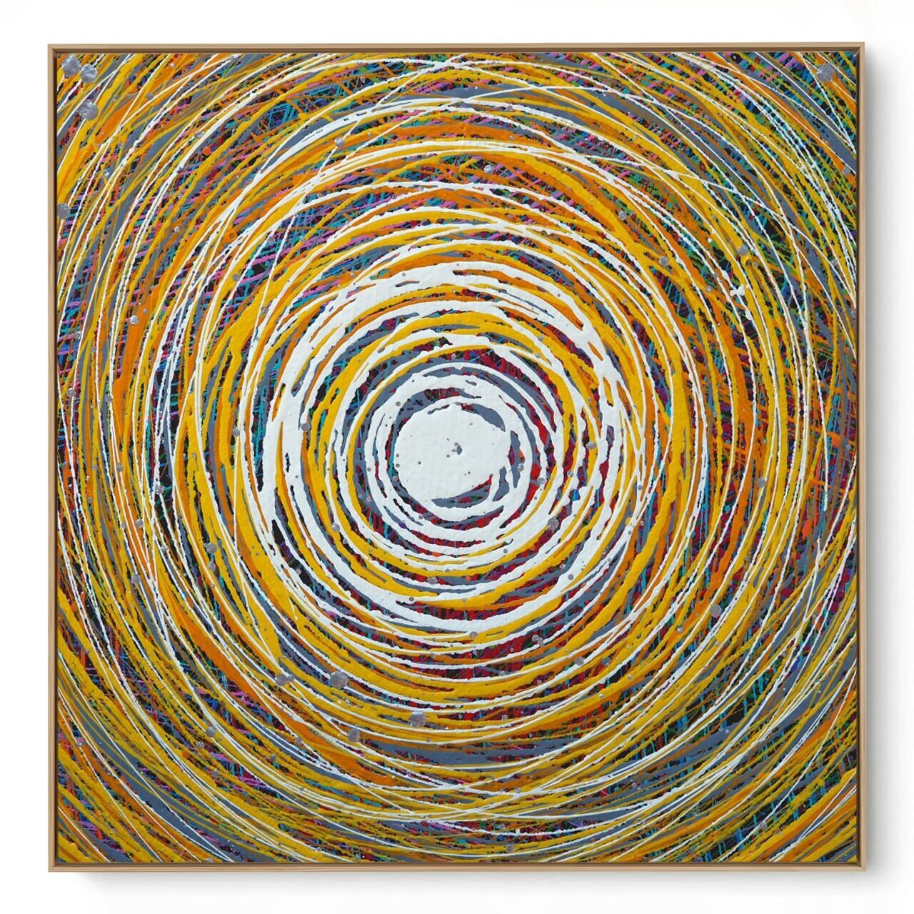 Quadro Decorativo Mandala Tinta II
