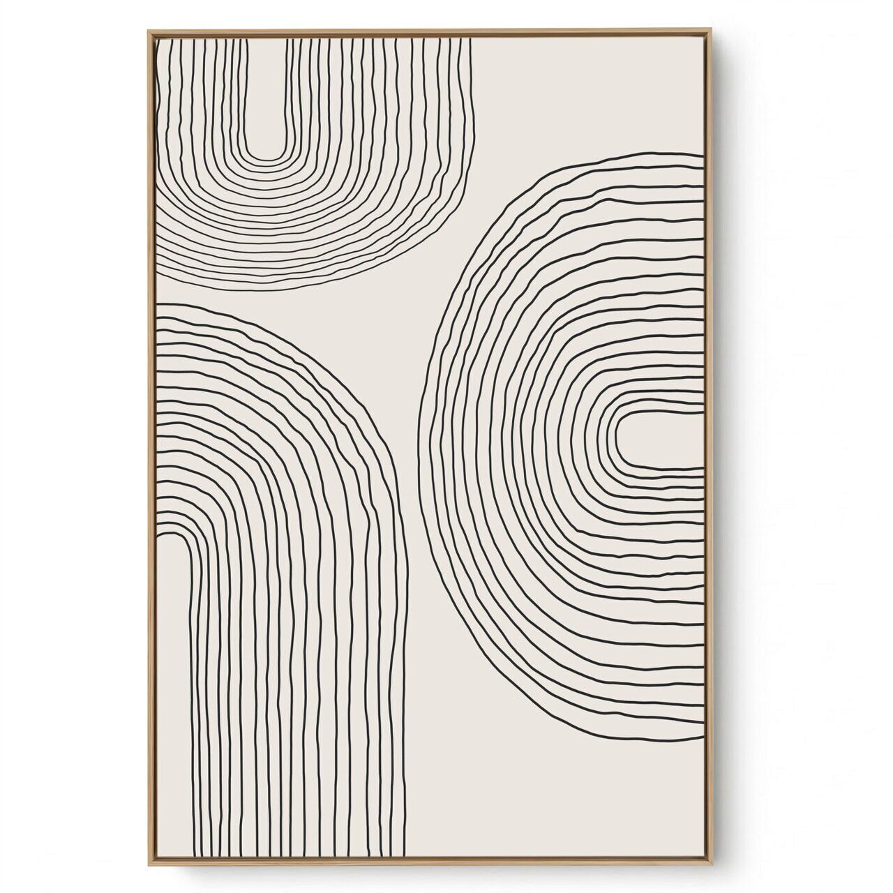 Quadro Decorativo Abstrato Mix Line I