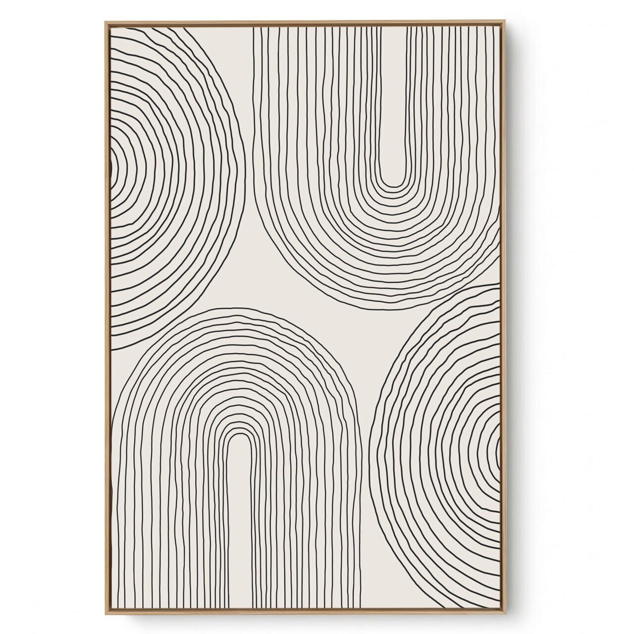 Quadro Decorativo Abstrato Mix Line III