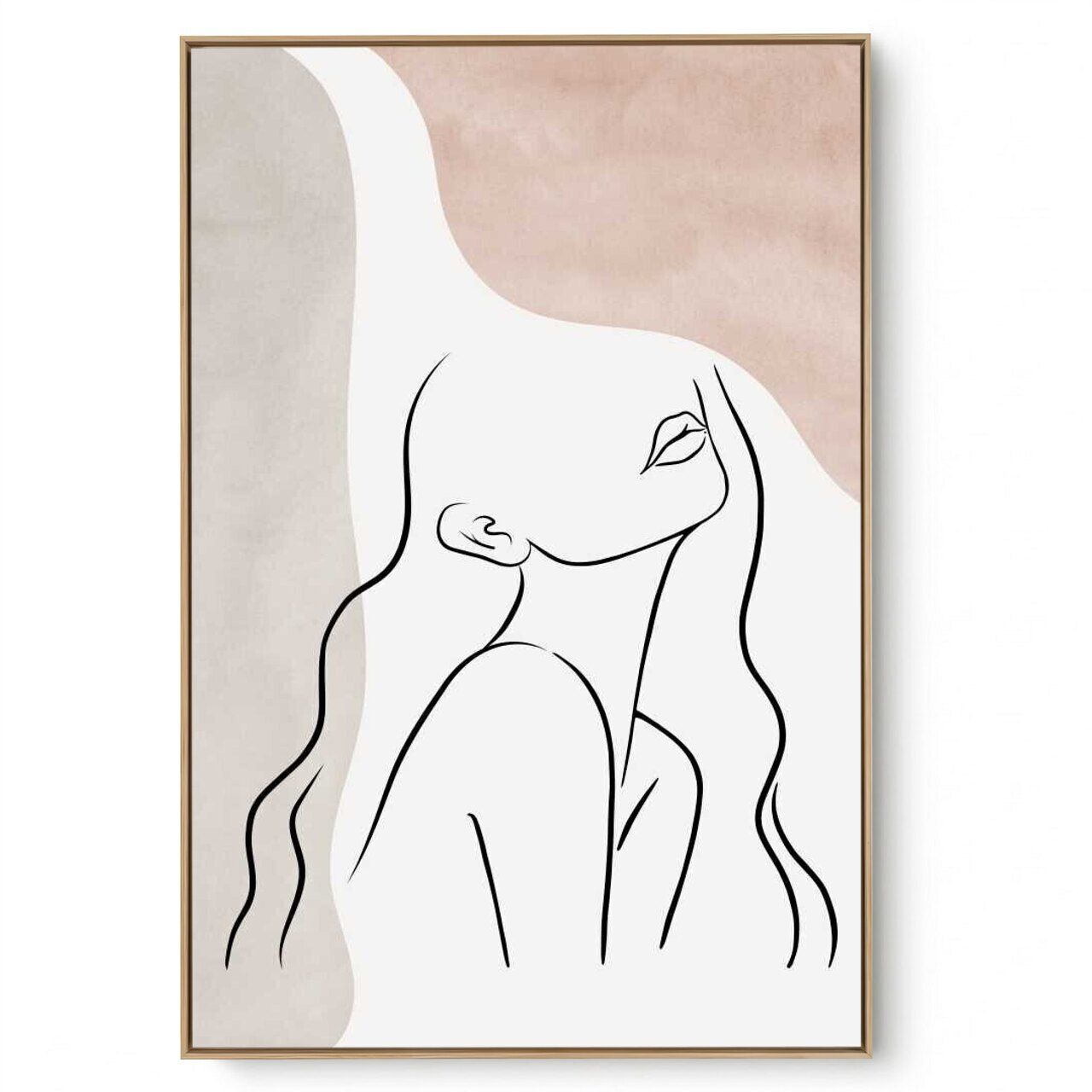 Quadro Decorativo Mulher Line 