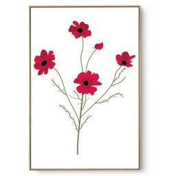 Quadro Decorativo Mini Vermelhas