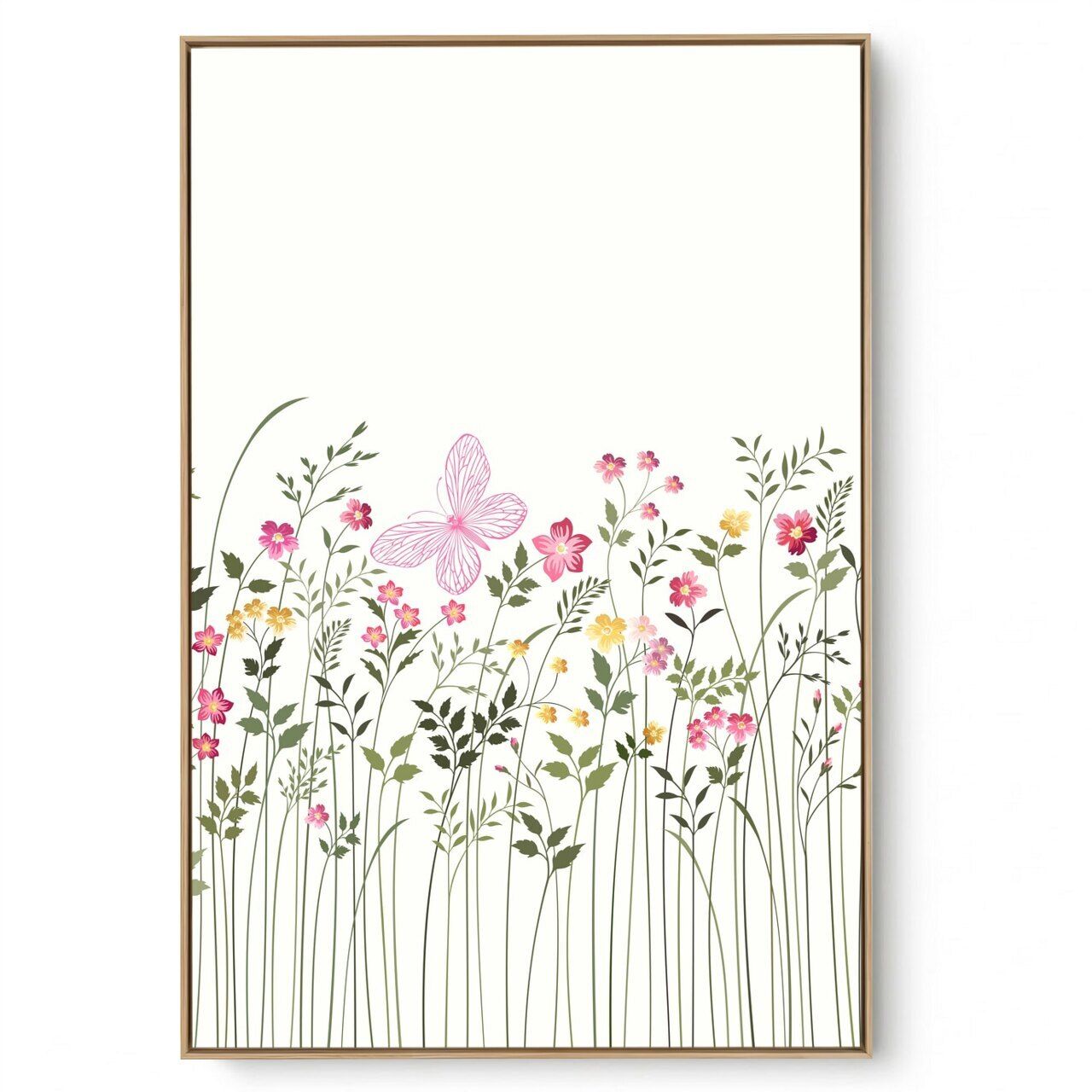 Quadro Decorativo Mini Flor Do Campo II