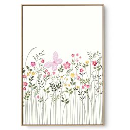 Quadro Decorativo Mini Flor Do Campo II