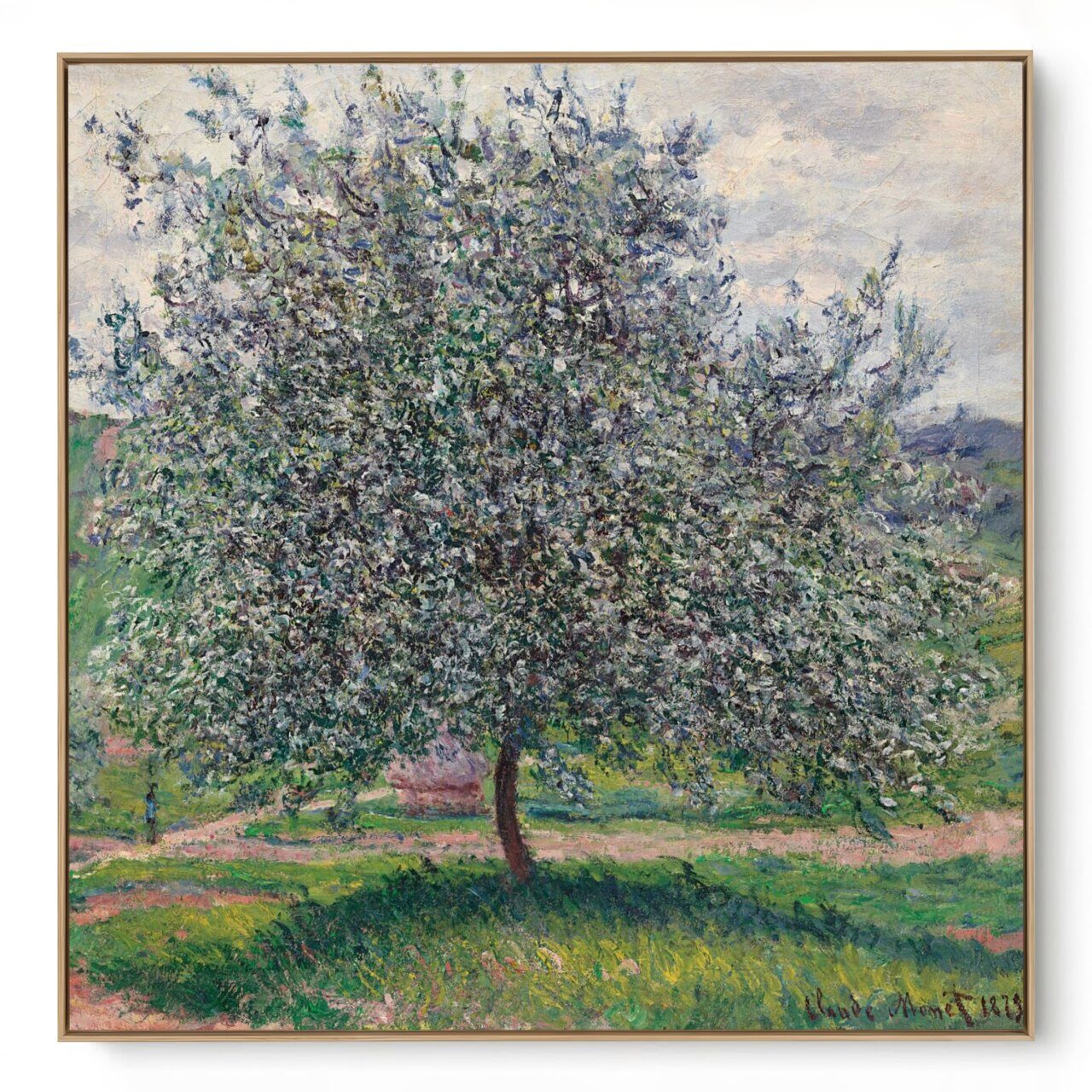 Quadro Decorativo Reprodução Pintores Claude Monet - The Apple Tree
