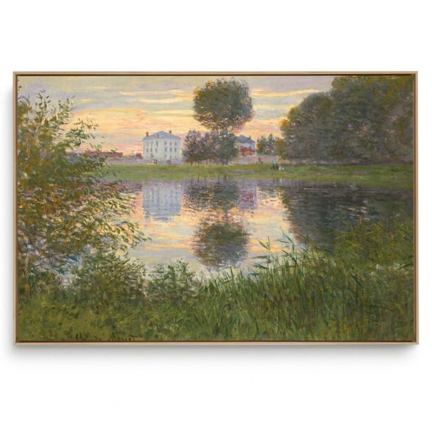Quadro Decorativo Reprodução Pintores Claude Monet - The Ball Shape Tree