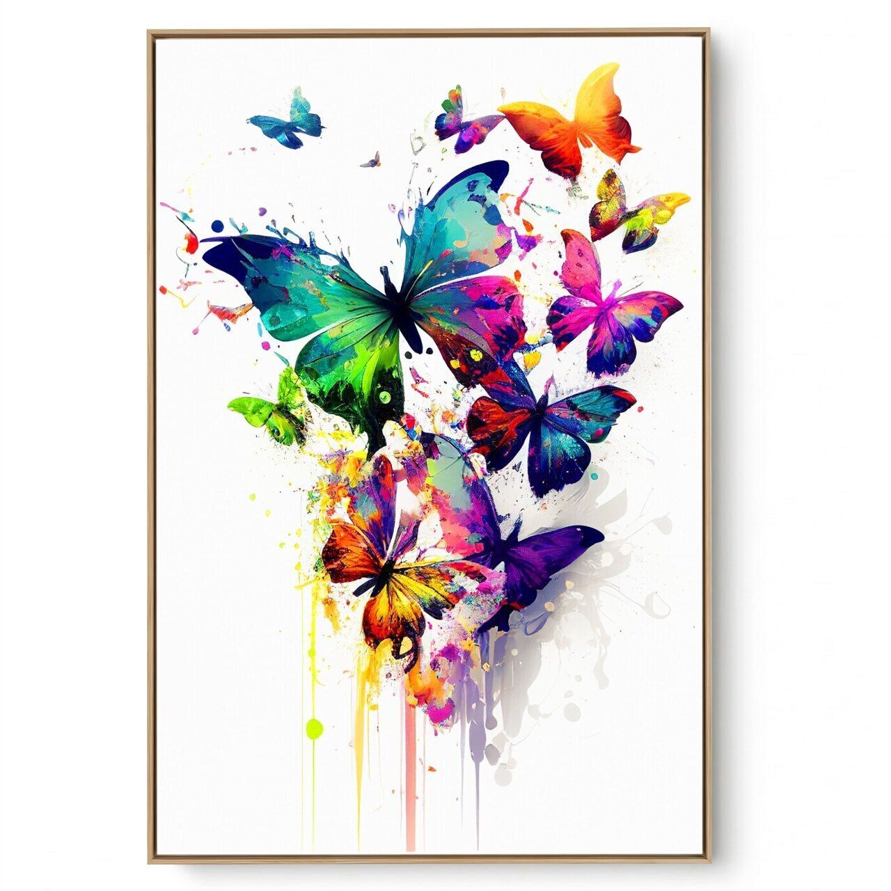Quadro Decorativo Mix Borboleta I