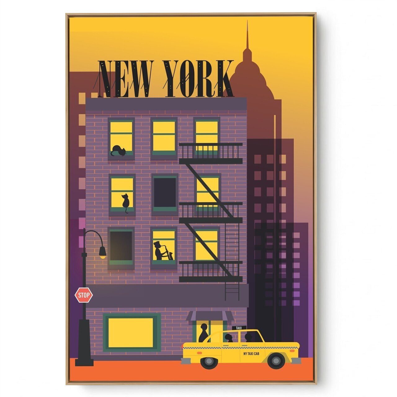 Quadro Decorativo New York V