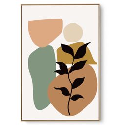 Quadro Decorativo Orgânico Bege I