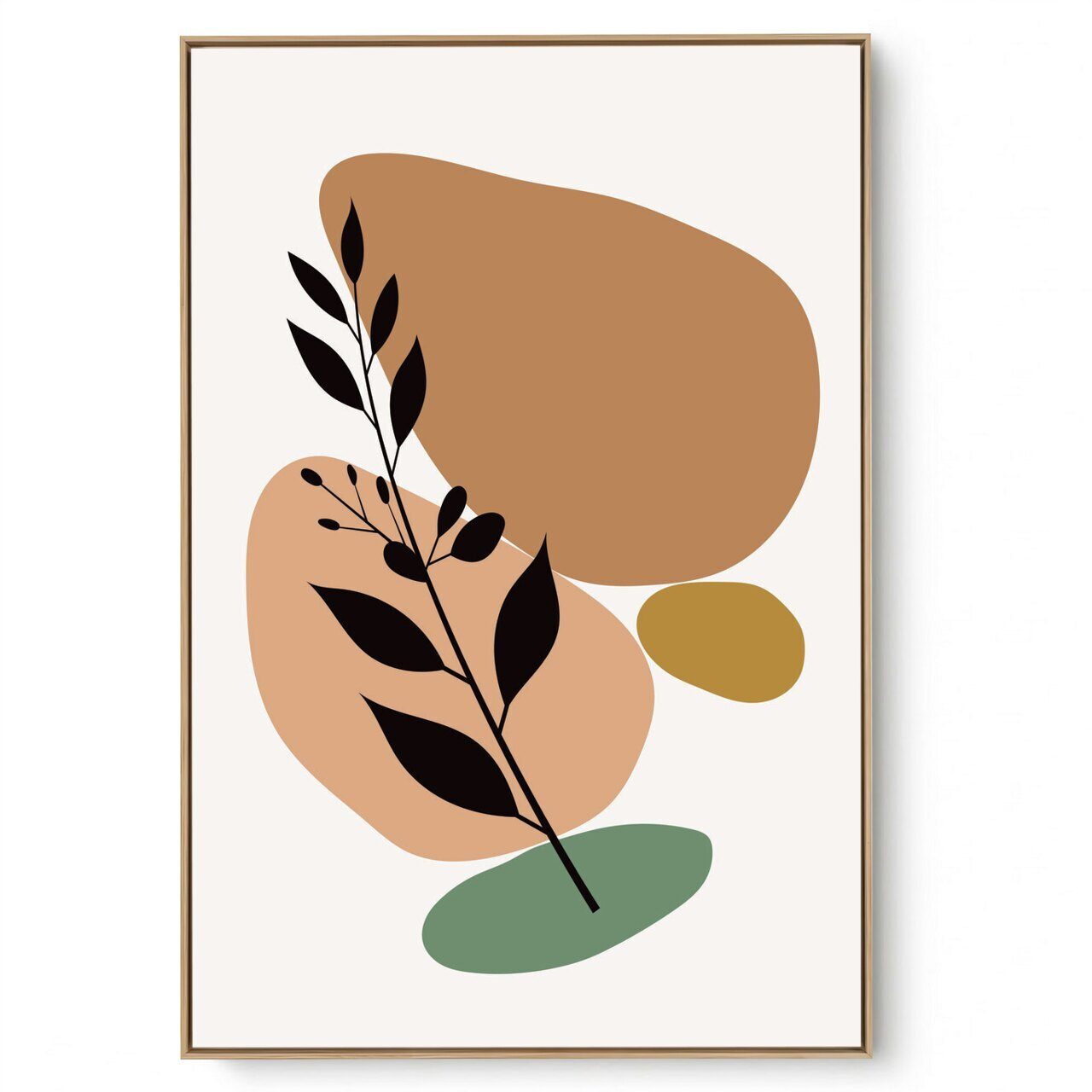 Quadro Decorativo Orgânico Bege II