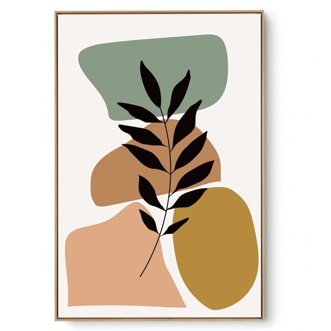 Quadro Decorativo Orgânico Bege III