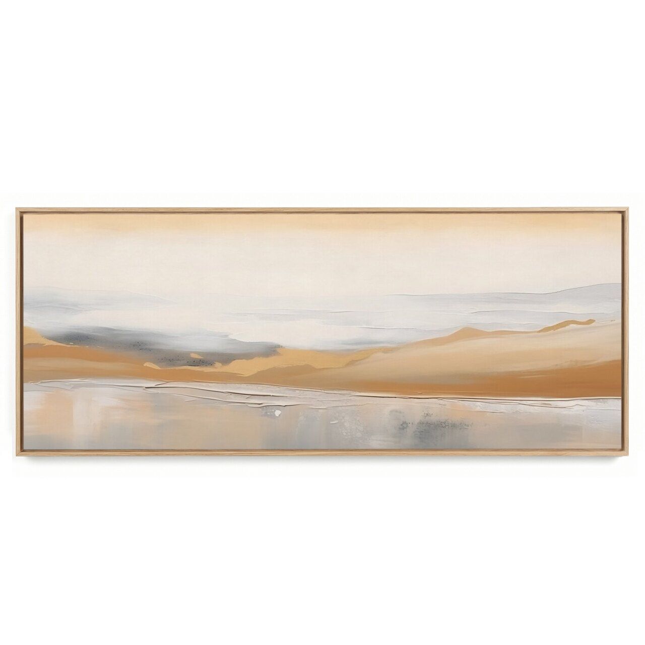Quadro Decorativo Panorâmico Abstrato Suave I