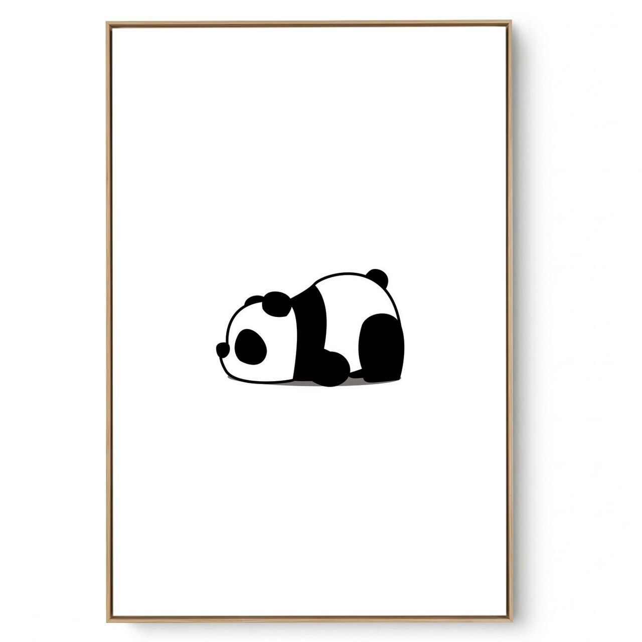 Quadro Decorativo Panda Soneca