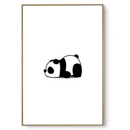 Quadro Decorativo Panda Soneca