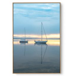 Quadro Decorativo Paisagem Barco A Vela II