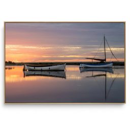 Quadro Decorativo Paisagem Barco A Vela V