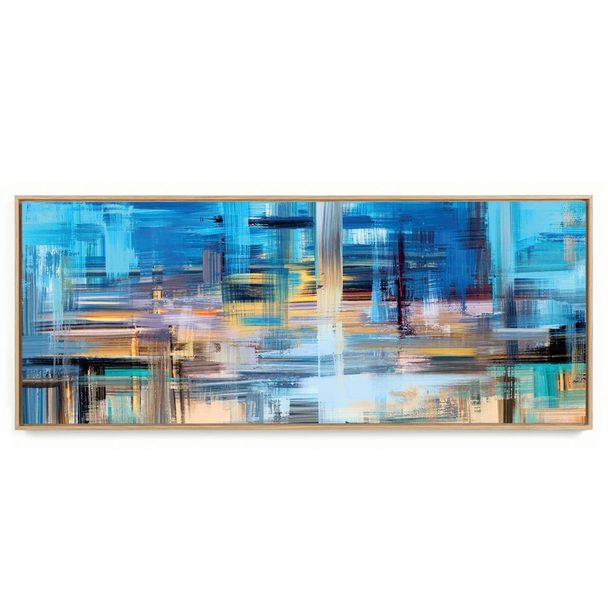 Quadro Decorativo Panorâmico Indigo