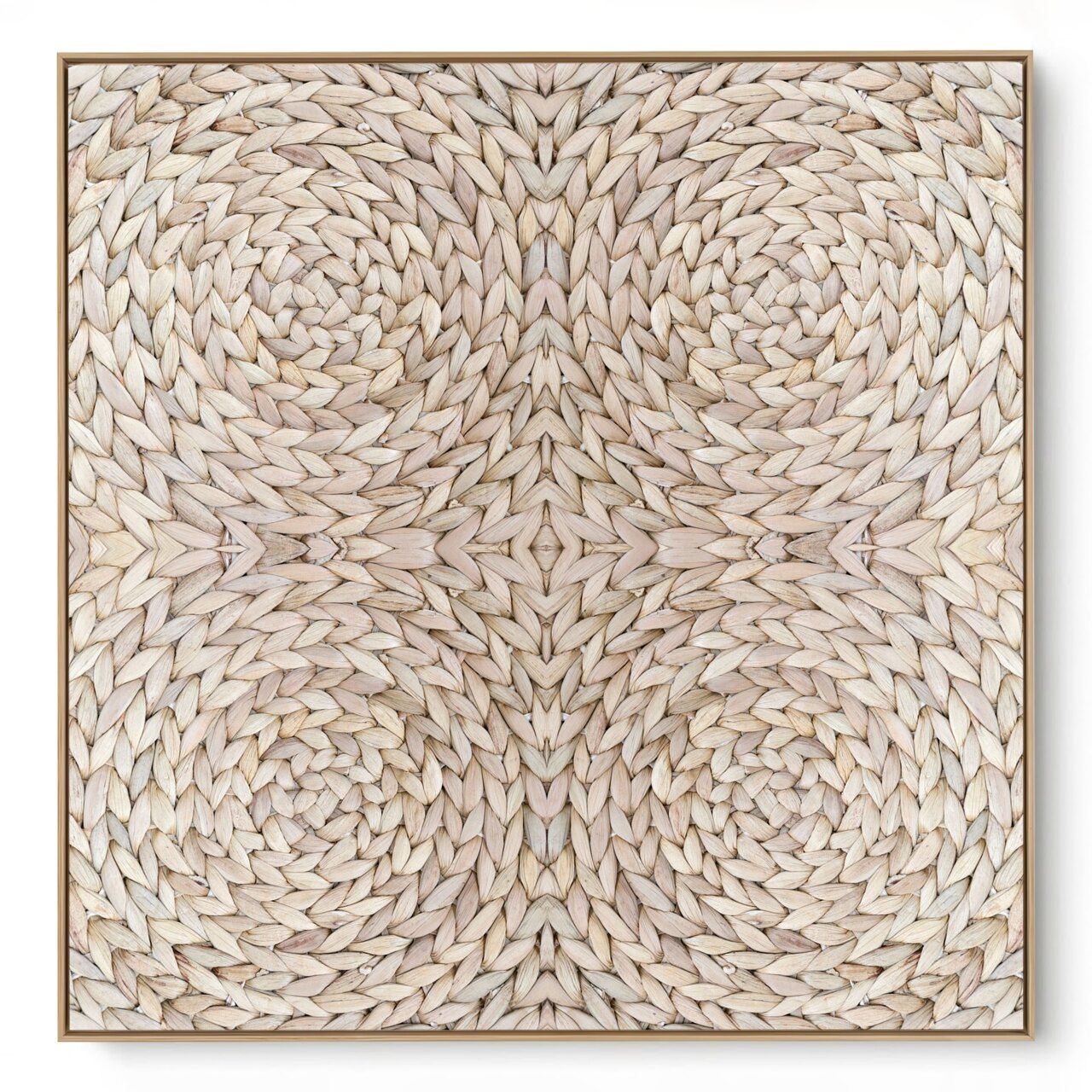 Quadro Decorativo Palha Brasil III