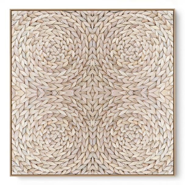 Quadro Decorativo Palha Brasil III