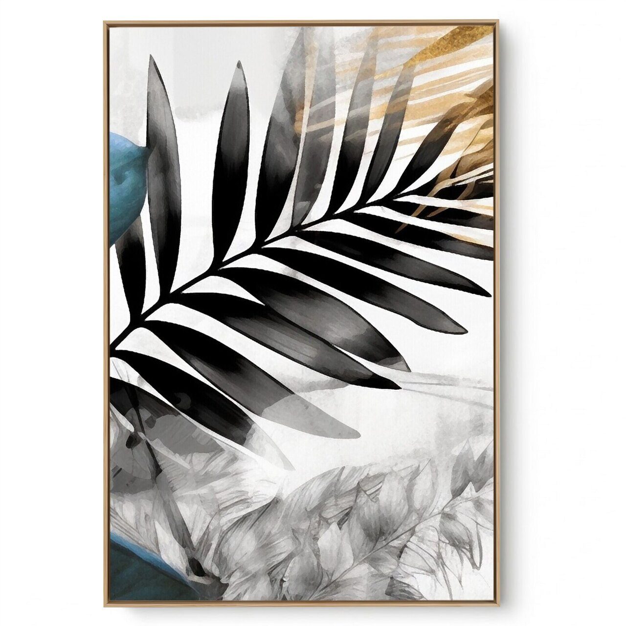 Quadro Decorativo Palmeira Laca II