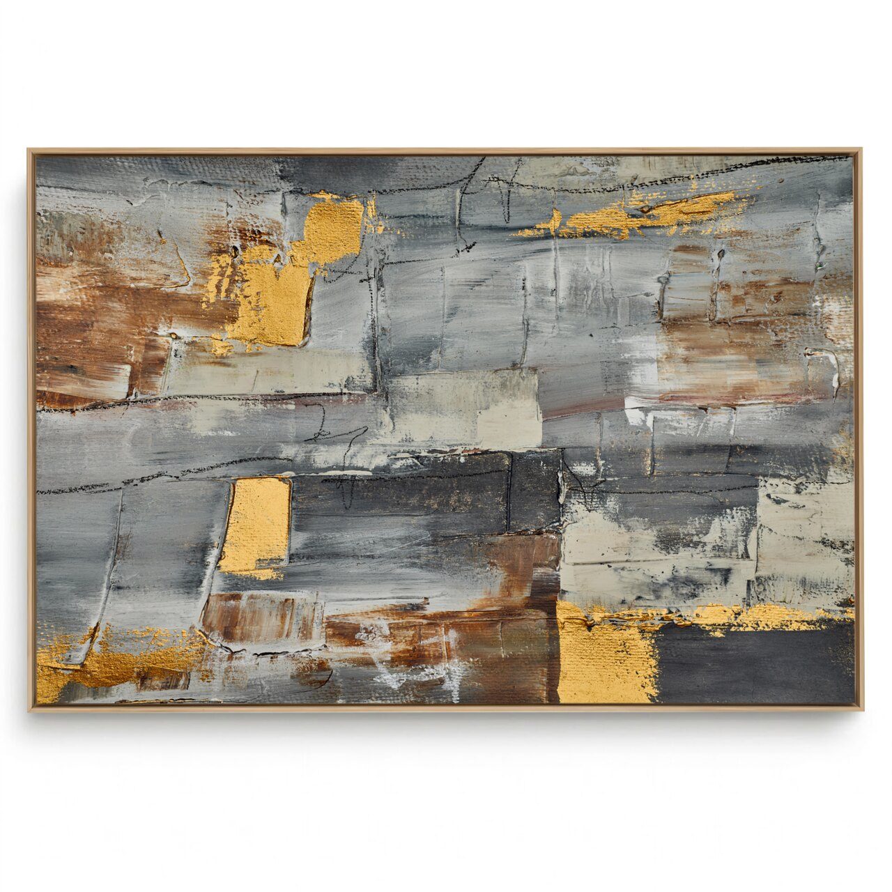 Quadro Decorativo Abstrato Plaza