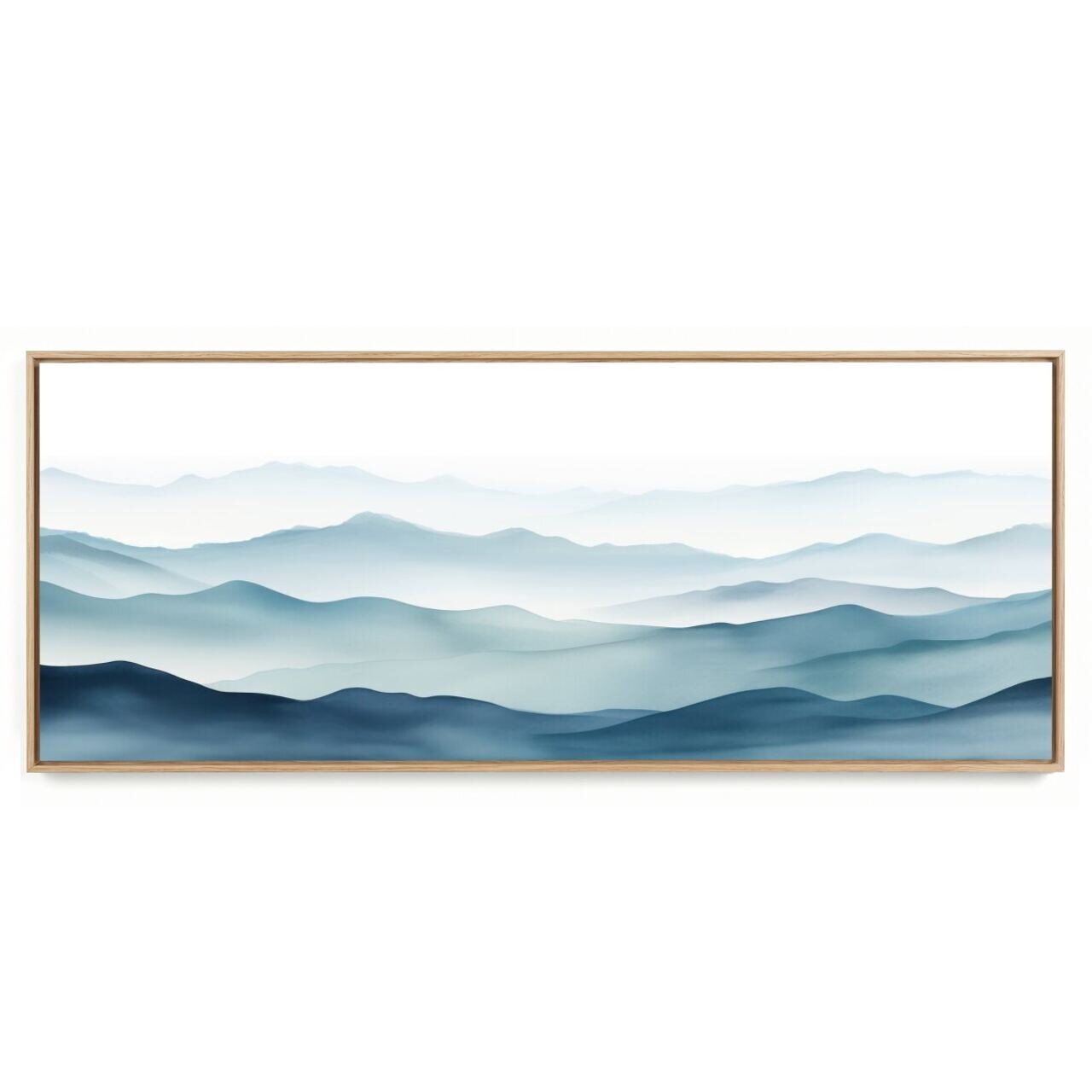 Quadro Decorativo Panorâmico Montanha Suave Única II