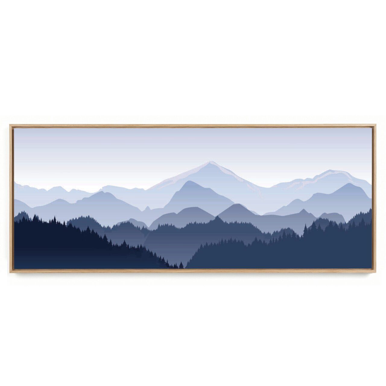 Quadro Decorativo Panorâmico Montanha AZ
