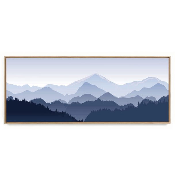 Quadro Decorativo Panorâmico Montanha AZ
