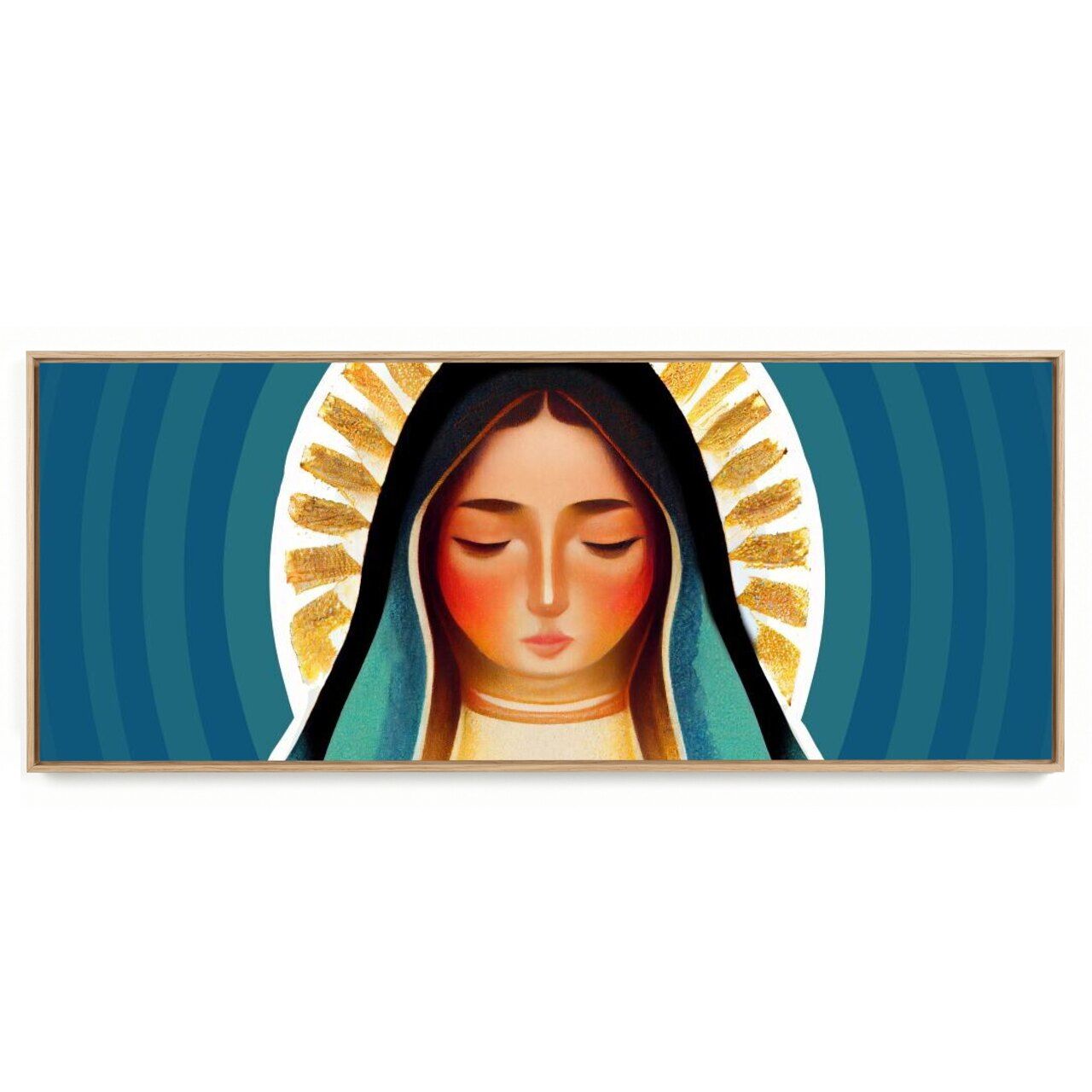 Quadro Decorativo Panorâmico Maria