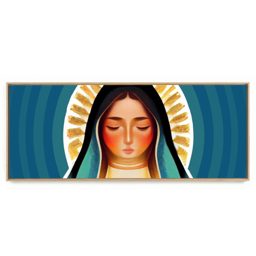 Quadro Decorativo Panorâmico Maria