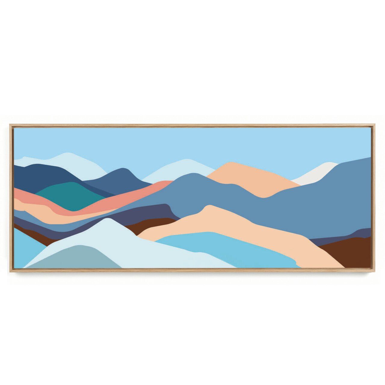 Quadro Decorativo Panorâmico Montanha II