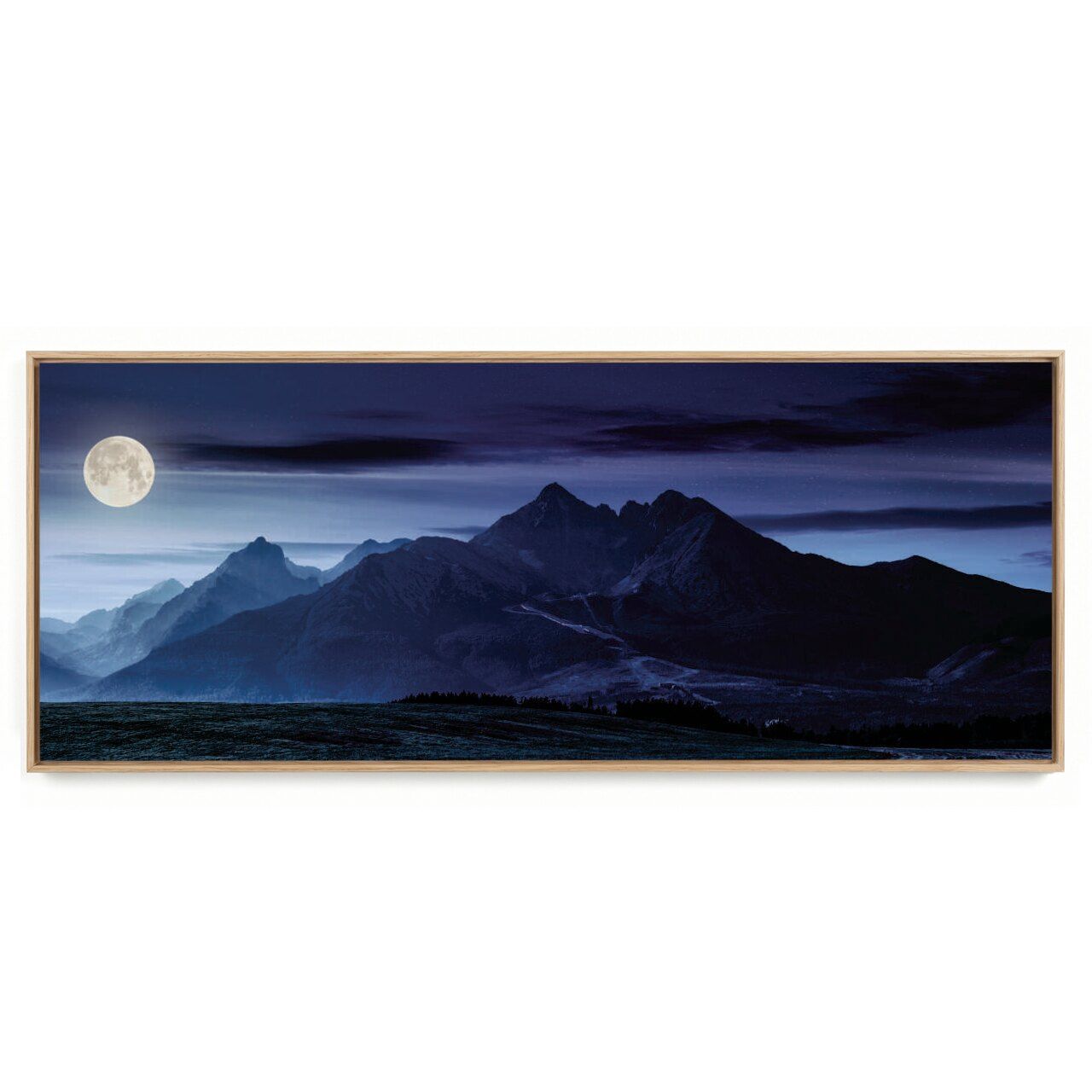 Quadro Decorativo Panorâmico Montanha III