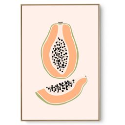Quadro Decorativo Papaya I