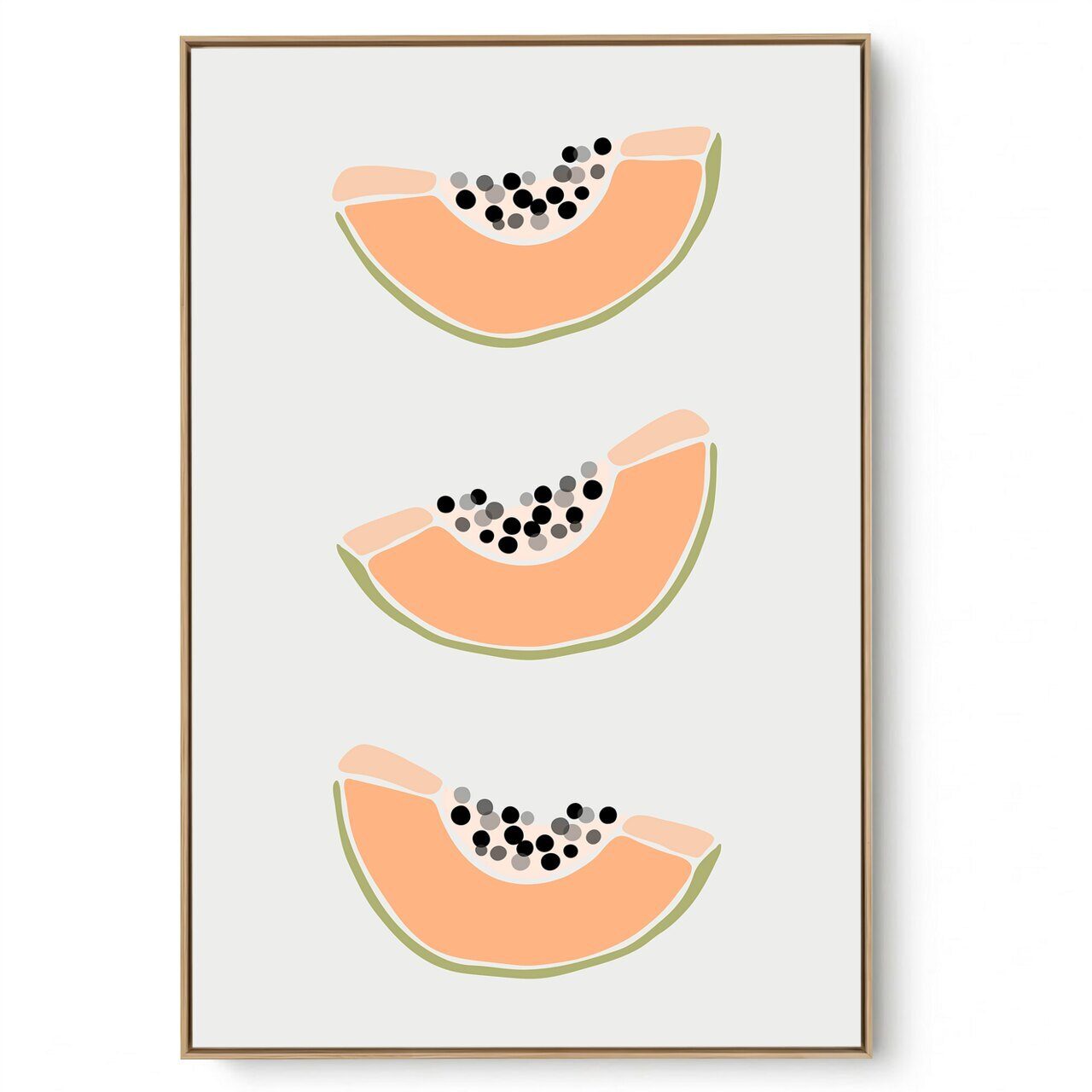 Quadro Decorativo Papaya II
