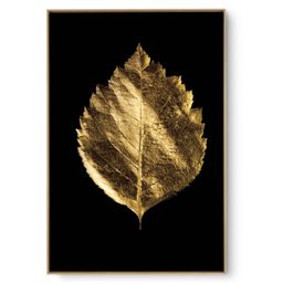 Quadro Decorativo Preto e Dourado II