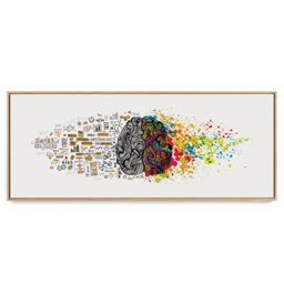 Quadro Decorativo Panorâmico Psico IV