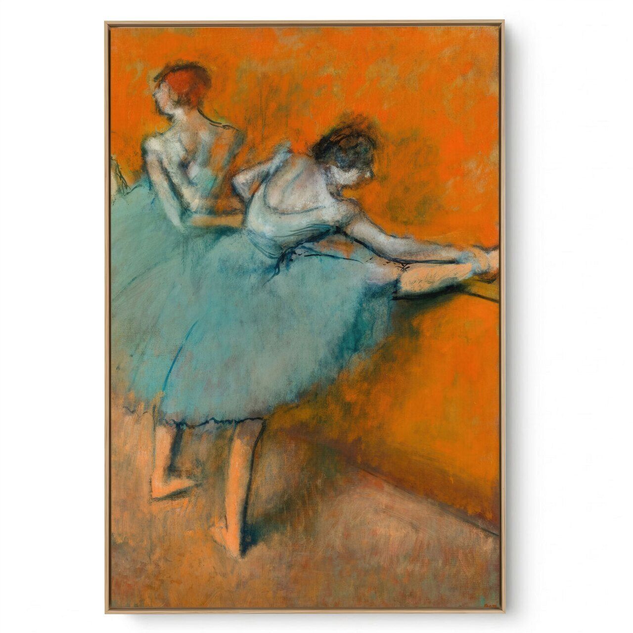 Quadro Decorativo Reprodução Pintores - Edgar Degas - Dancers I