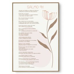 Quadro Decorativo Salmo 91 II