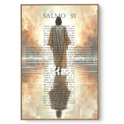 Quadro Decorativo Salmo 91 III
