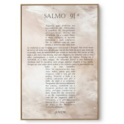 Quadro Decorativo Salmo 91 IV