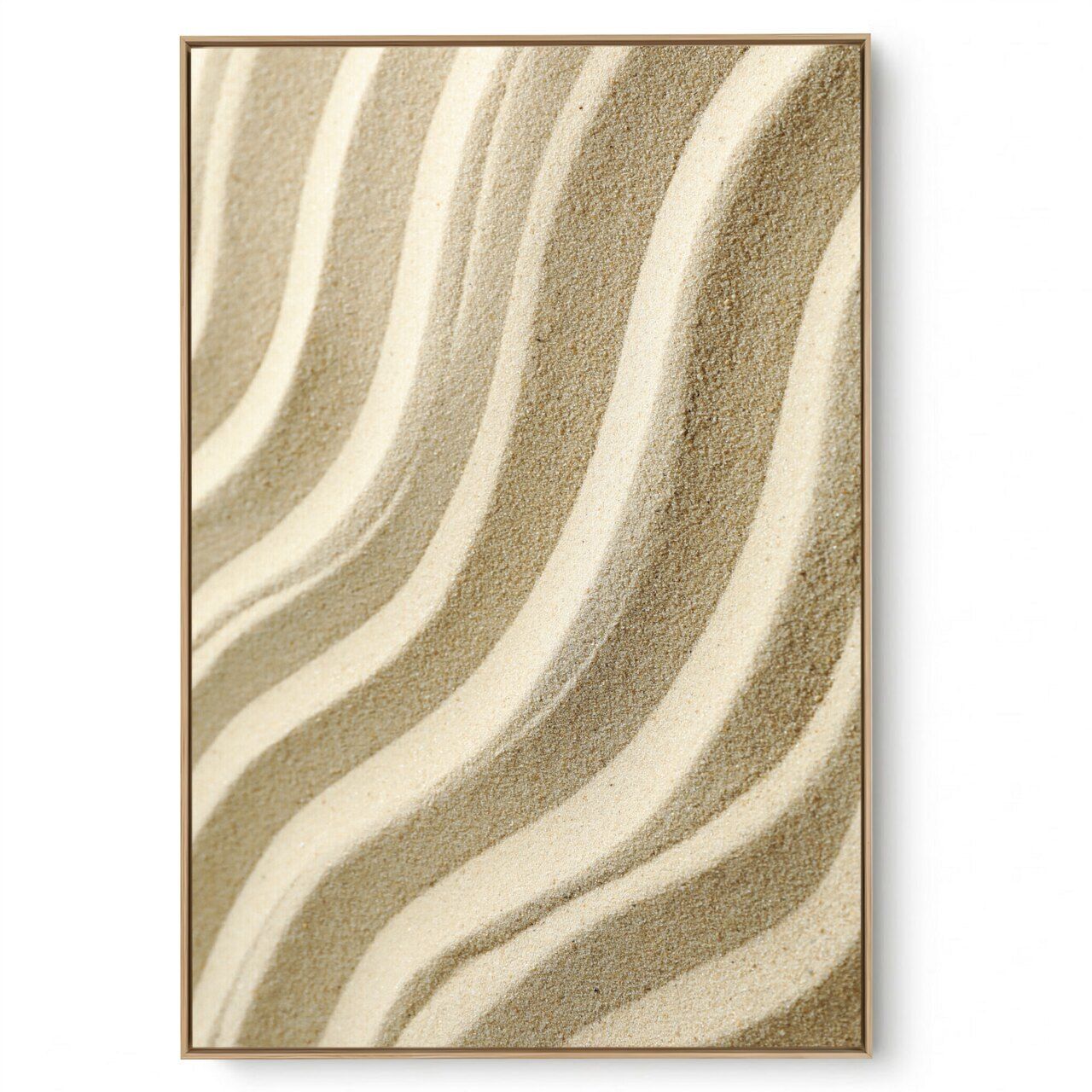 Quadro Decorativo Abstrato Serie Areia III