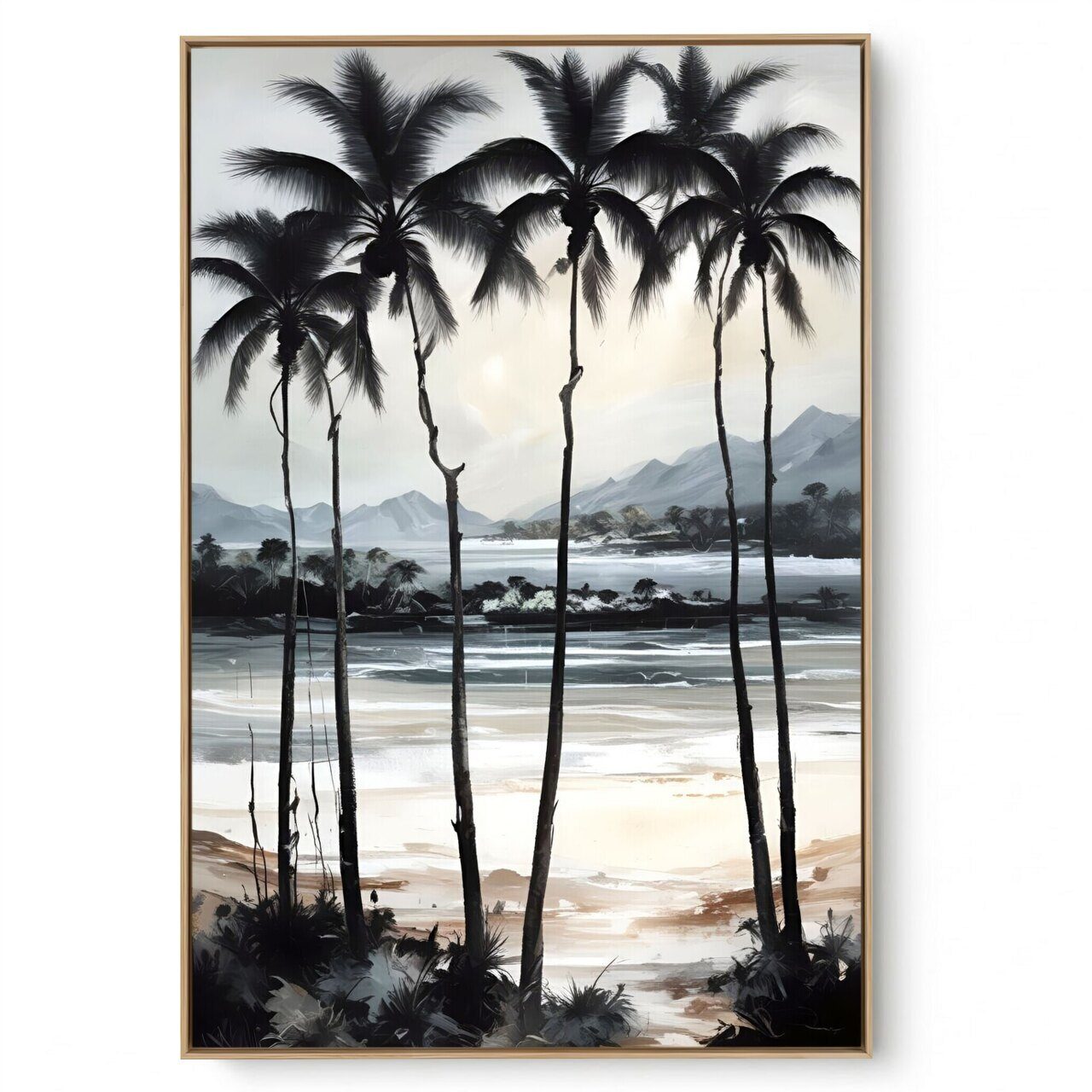 Quadro Decorativo Serie Coqueiros II