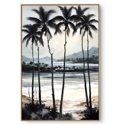 Quadro Decorativo Serie Coqueiros II
