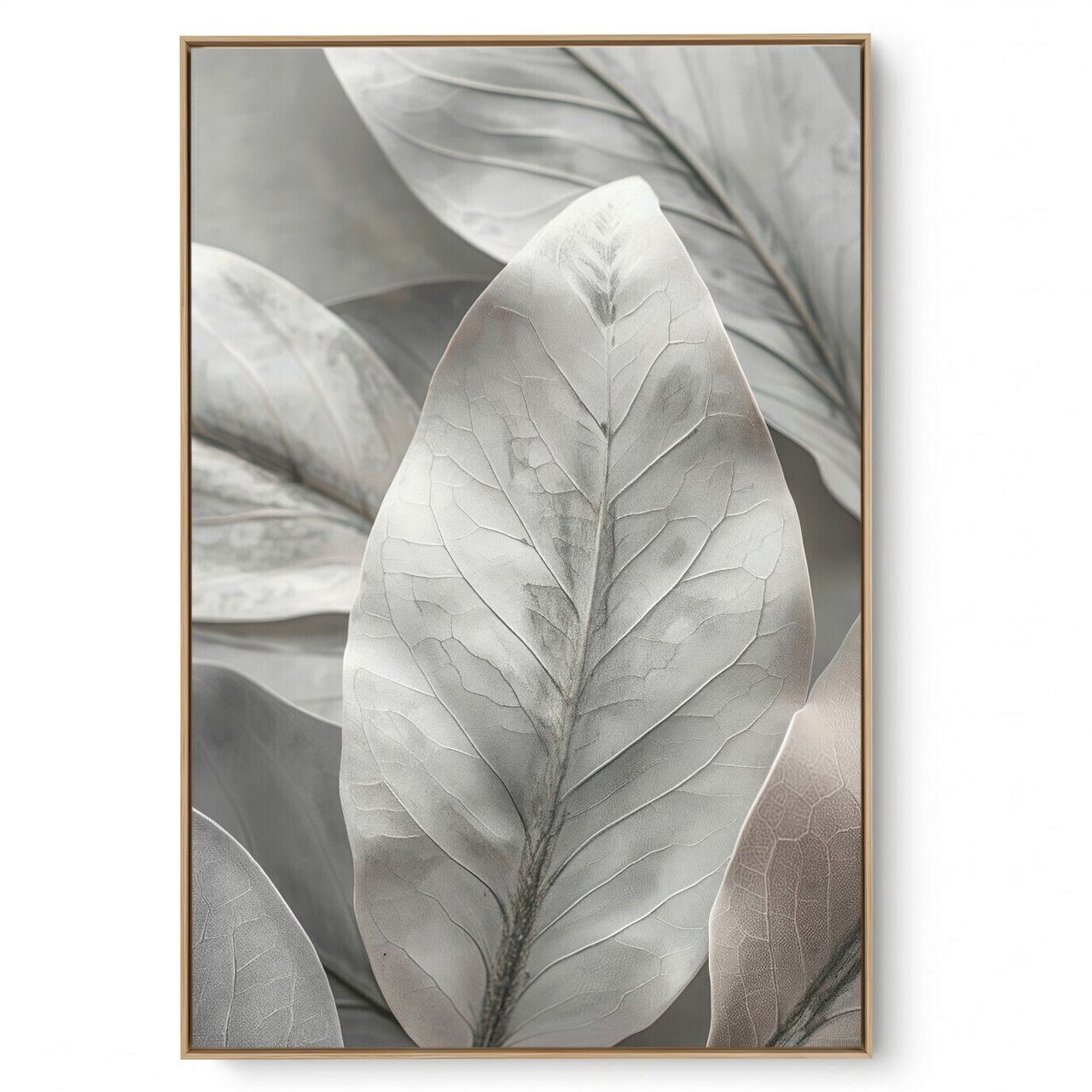 Quadro Decorativo Série Folha Close II
